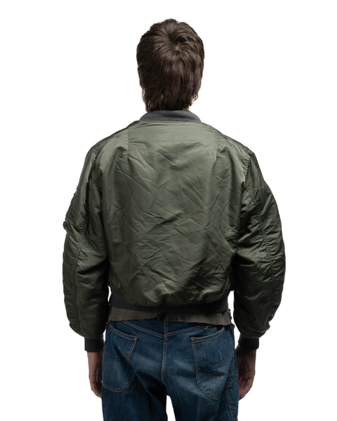 80's Alpha Industries MA-1 Flight Jacket - Large