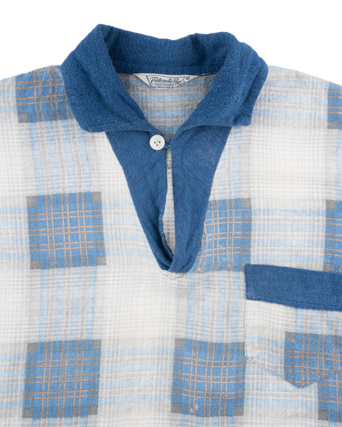 50's Cotton Loop Collar Pull-Over - XS