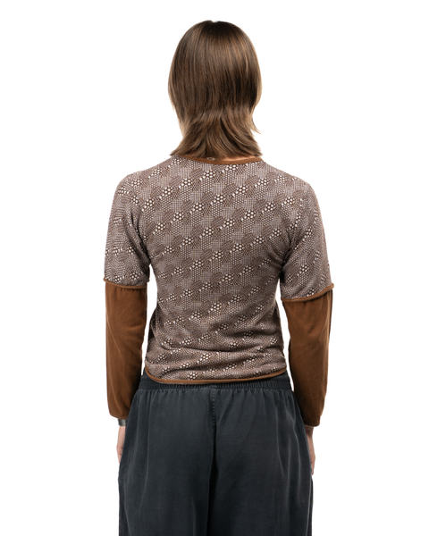 1970s Knit Double-Sleeve Tee