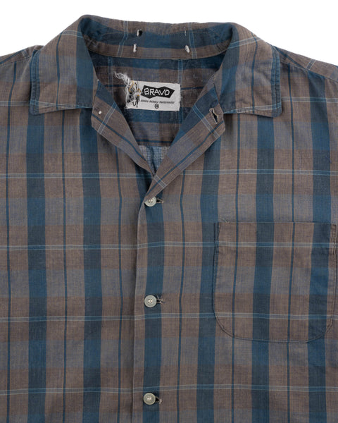 1960s Plaid Shirt