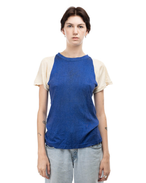 50’s Two-Tone Jersey Tee - Small