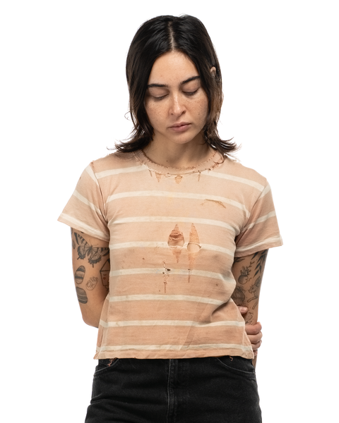 1940s Striped QT Tee