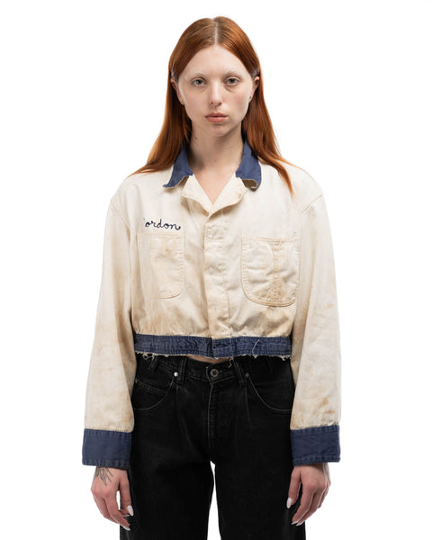 60's Cropped Work Jacket - Medium