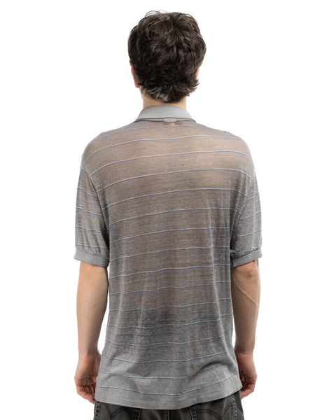 80's Thrashed Sheer Polo - Medium