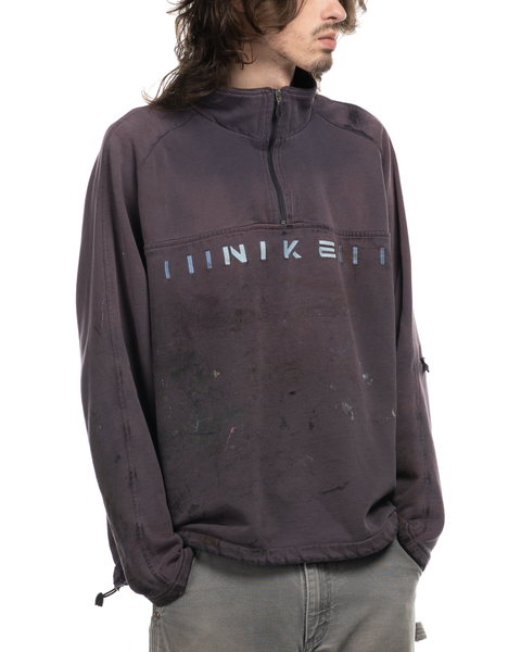 1990s Thrashed Nike Quarter-Zip Sweatshirt