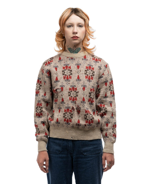 70's Pendleton Western Sweater - Large