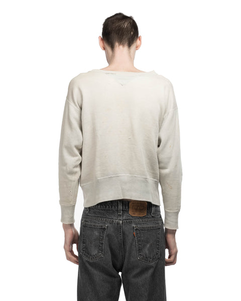 40's Repaired Double V Sweatshirt - Large