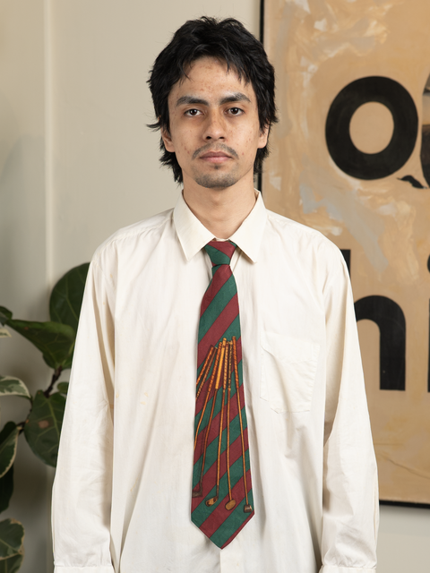 1980s Polo Golf Tie
