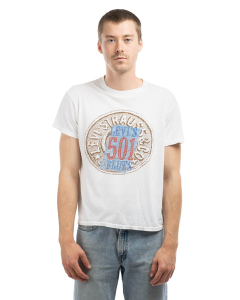70's Levi's 501 Tee - Medium