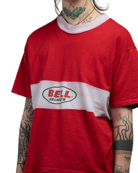 70's Boxy Bell Helmets Tee - Large