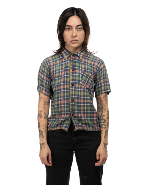 1930s Cotton Flannel Shirt