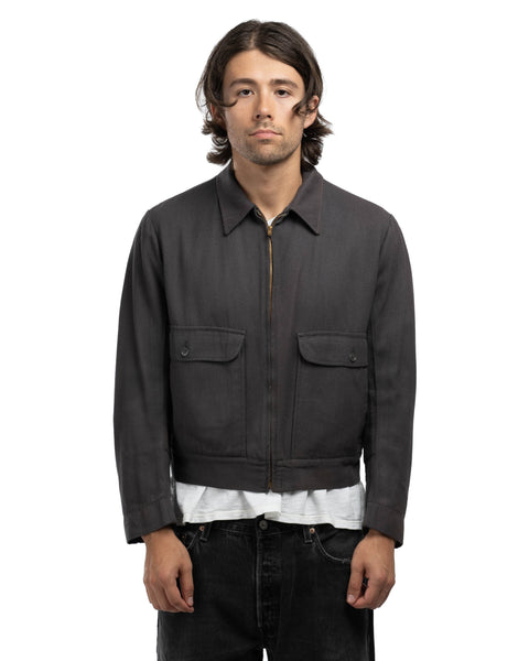 60's Penney's Cropped Work Jacket - Medium
