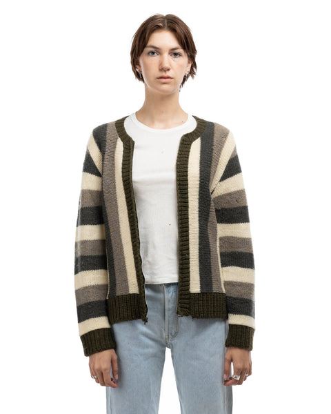60's Jantzen Zip Cardigan - Small