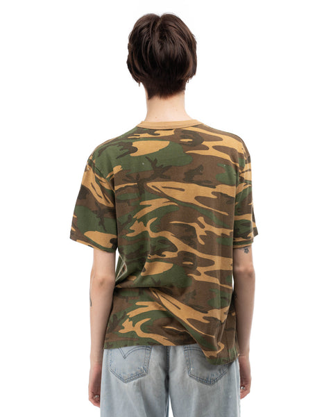 80’s Camo Pocket Tee - Medium