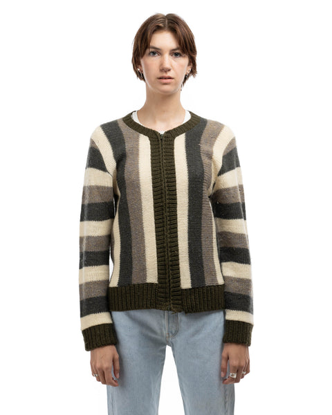 60's Jantzen Zip Cardigan - Small
