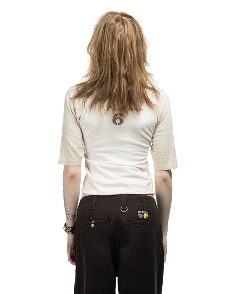 60s Village Pizza Tonal Jersey Tee - Small