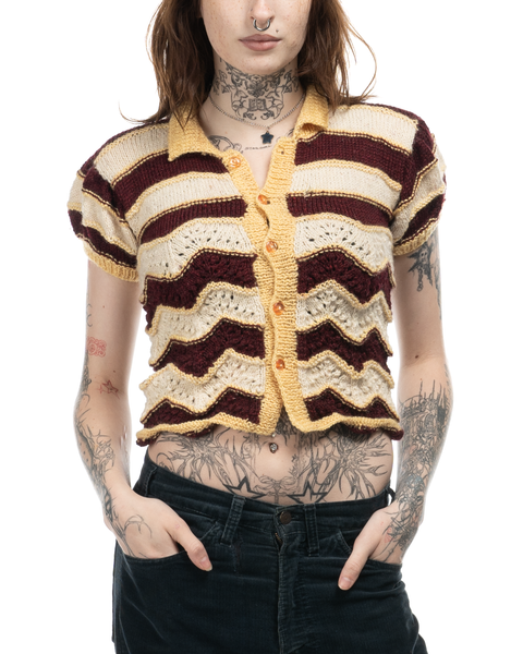 1960s QT Knit Top
