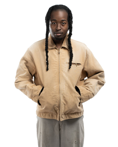 80's Blanket Lined Carhartt Detroit Jacket - XL