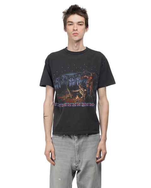 90's 4 Wolf Night Tee - Medium