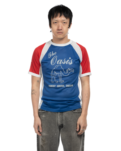 1960s Oasis Mesh Jersey Tee