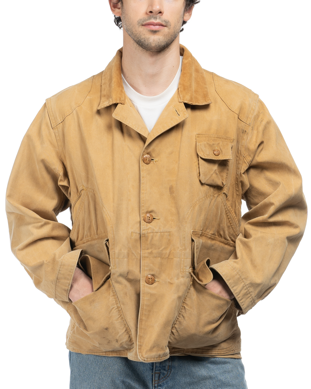 1940s Red Head Hunting Jacket – Kissing Booth
