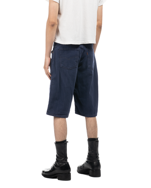 1990s Striped Levi's Shorts