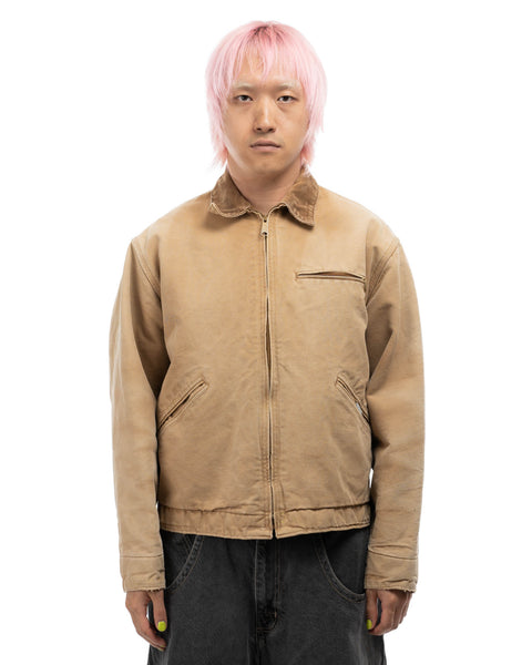 80's Blanket Lined Carhartt Detroit Jacket - Medium