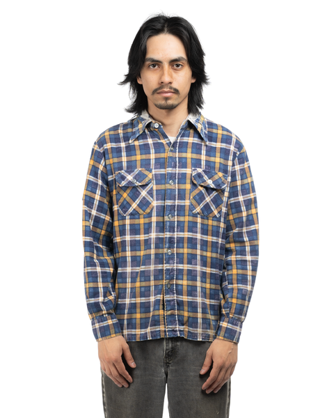 1970s Thrashed Cotton Flannel