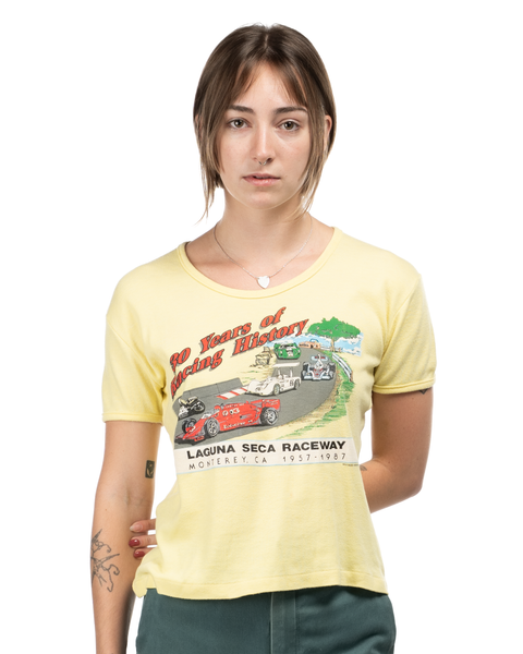 1980s Laguna Seca Racing Tee