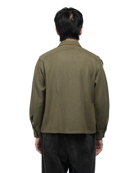 50's Wool Military Shirt - Small