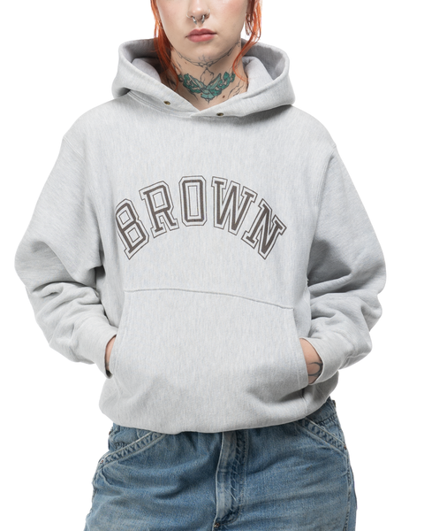 1990s Brown Champion Reverse Weave Hoodie