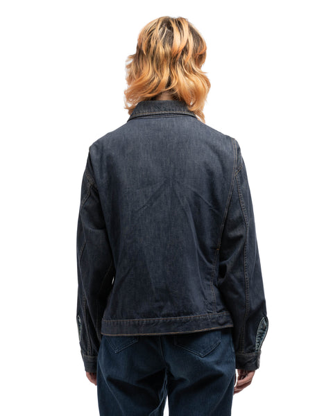 70's Big Smith Pleated Jacket - Large