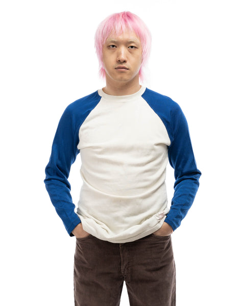 50’s Raglan Baseball Tee - Large