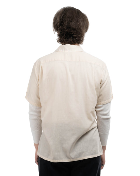 60's Dacron Loop Collar Shirt - Medium