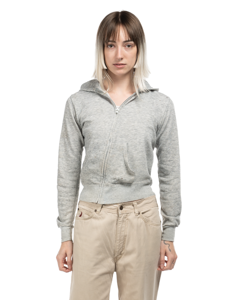 1970s Heather Zip Hoodie