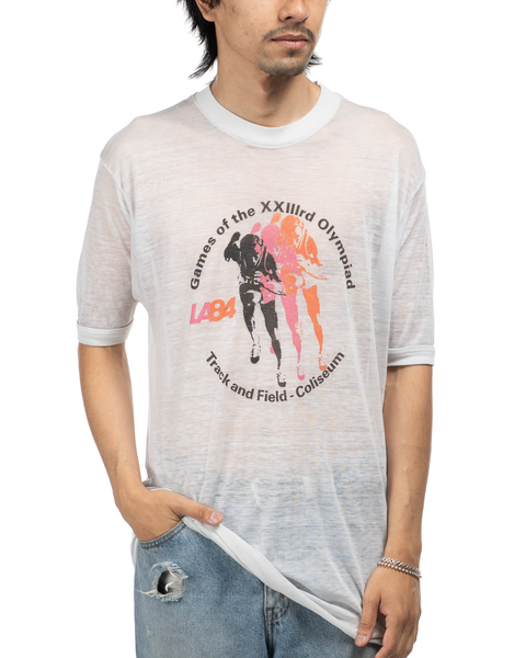 1980s Paper-Thin Olympics Tee