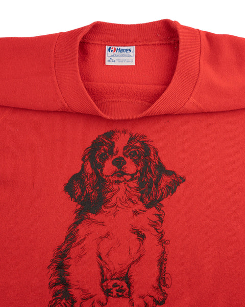 80's Puppy Sweatshirt - XL