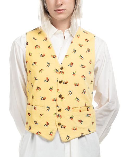 1950s Corduroy Fishing Lure Vest