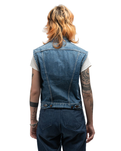 70's Wrangler Denim Vest - Small
