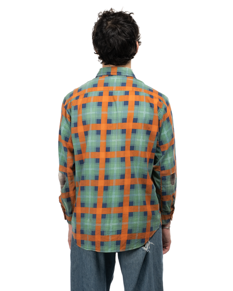 1970s Repaired Cotton Flannel