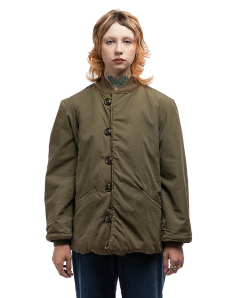 WW2 Field, Pile O.D. Liner Jacket - Small