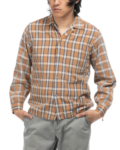 1950s Pilgrim Loop-Collar Shirt