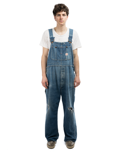 50's Payday Denim Overalls - Large