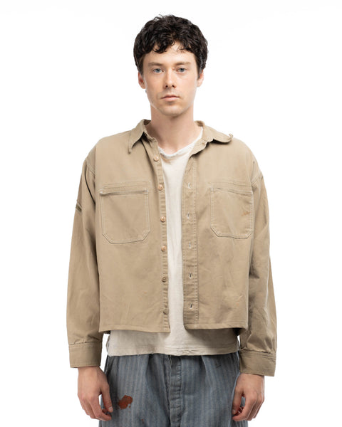 40’s Boxy Army Shirt - XL