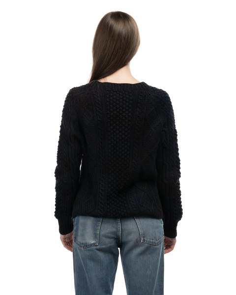 1970s Over-Dyed Cable Knit Sweater