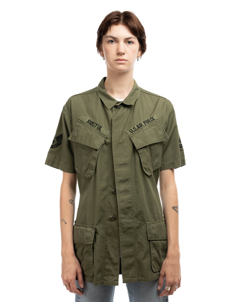60's Chopped Poplin Field Jacket - Medium