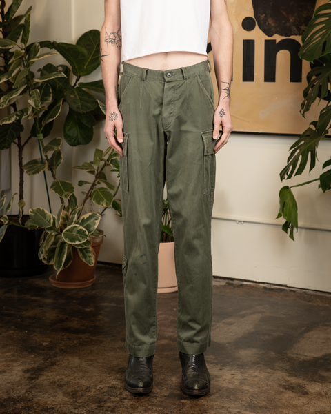 1960s Sateen Utility Trousers