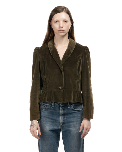 1980s Velvet Va-va-voom Blazer