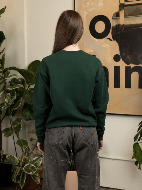 1980s Grass Embellished Crewneck