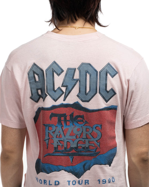 90's Cropped AC/DC Tee - Large